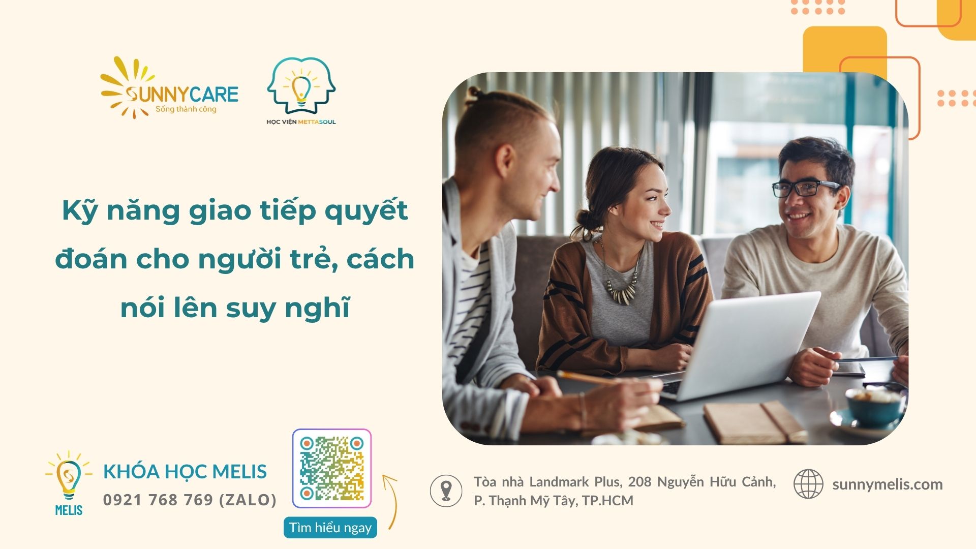 Kỹ năng giao tiếp quyết đoán cho người trẻ