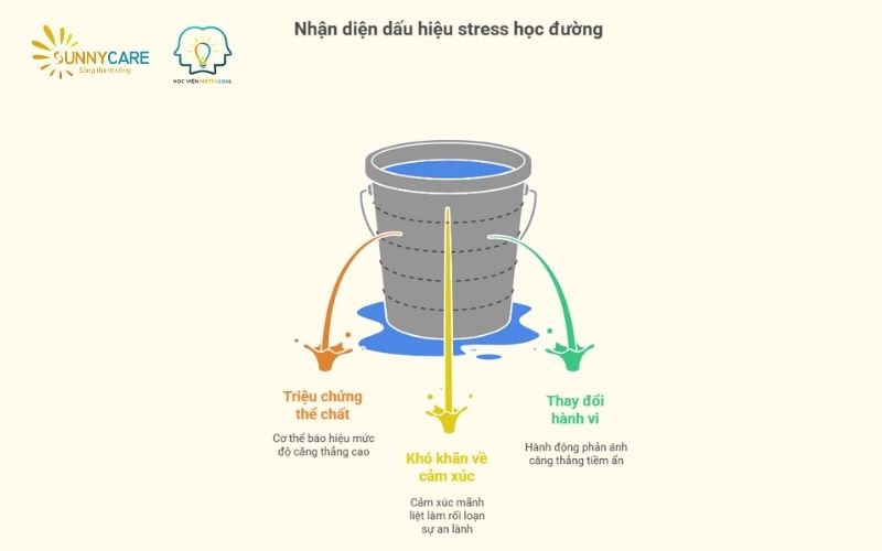 dấu hiệu stress học đường