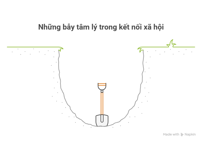 bẫy tâm lý trong kết nối xã hội