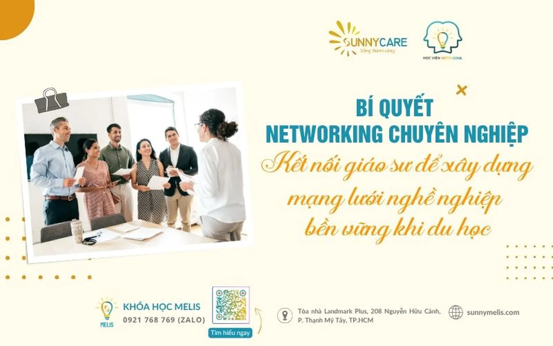 Bí Quyết Networking Chuyên Nghiệp: Kết Nối Giáo Sư Để Xây Dựng Mạng Lưới Nghề Nghiệp Bền Vững Khi Du Học