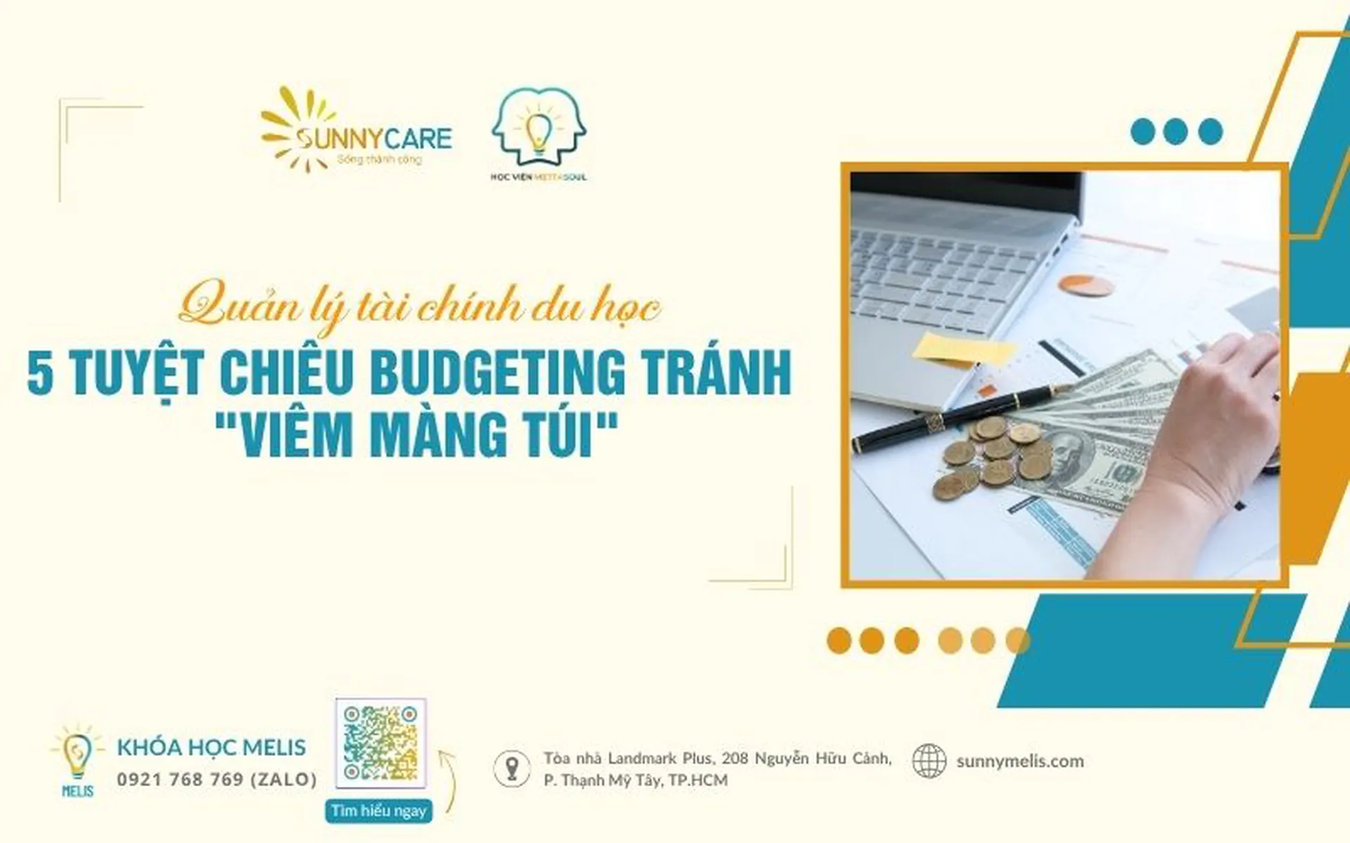 Quản Lý Tài Chính Du Học: 5 Mẹo Budgeting Giúp Bạn Tránh 'Viêm Màng Túi'