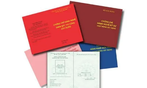 DỊCH VỤ TƯ VẤN XIN CẤP CHỨNG CHỈ HÀNH NGHỀ XÂY DỰNG