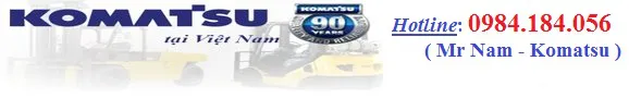 Xe nâng komatsu