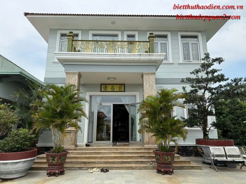 biệt thự nhà vườn long phước