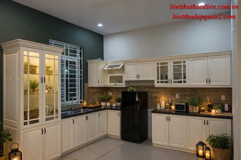 Biệt thự nở hậu phong thủy tốt Biệt thự nở hậu phong thủy tốt