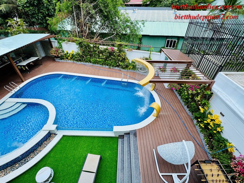 Biệt thự sân vườn hồ bới Thảo Điền Biệt thự sân vườn hồ bới Thảo Điền