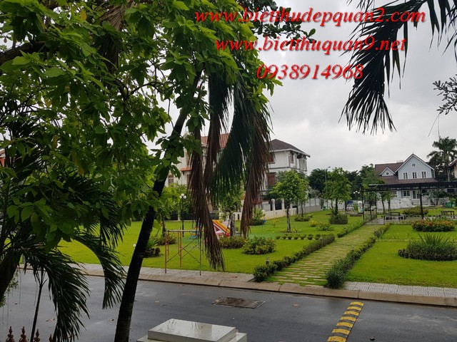 biệt thự thảo điền view công viên