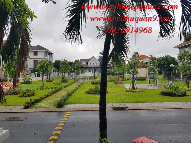biệt thự thảo điền view công viên