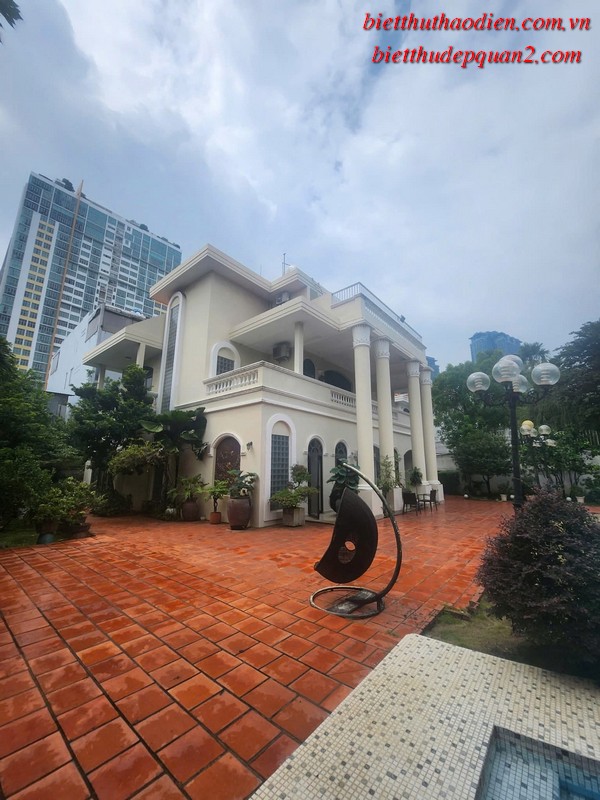 Large garden villa thao dien Large garden villa thao dien