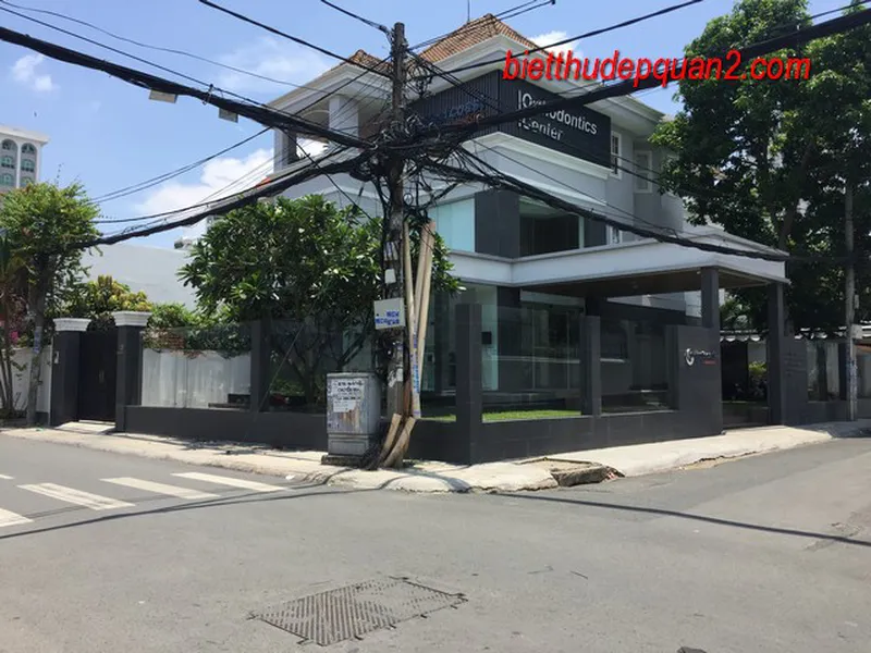 BÁN BIỆT THỰ GÓC 2 MẶT TIỀN XÂY CAO TẦNG