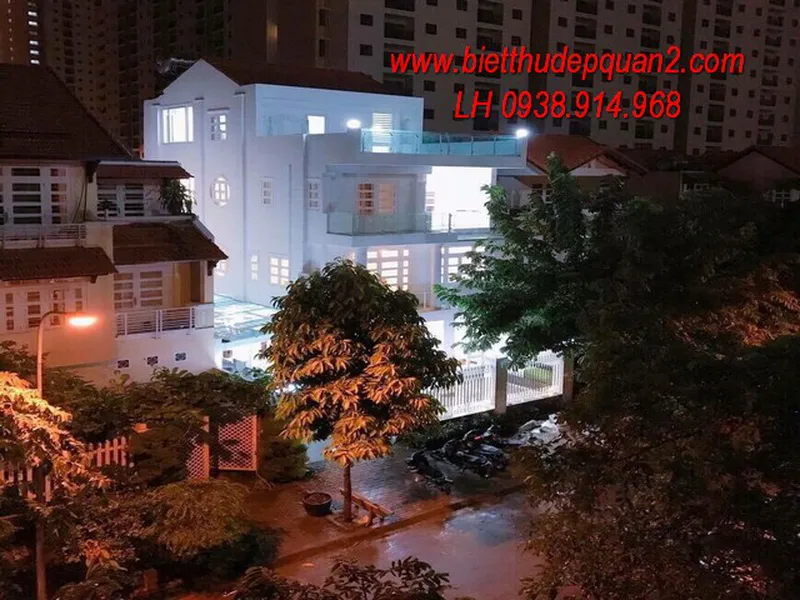 BÁN BIỆT THỰ KHU TRUNG TÂM QUẬN 2