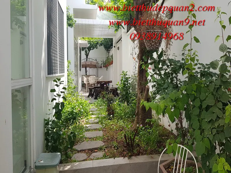 BÁN BIỆT THỰ QUẬN 2 KHU COMPOUND BẢO VỆ 24/24