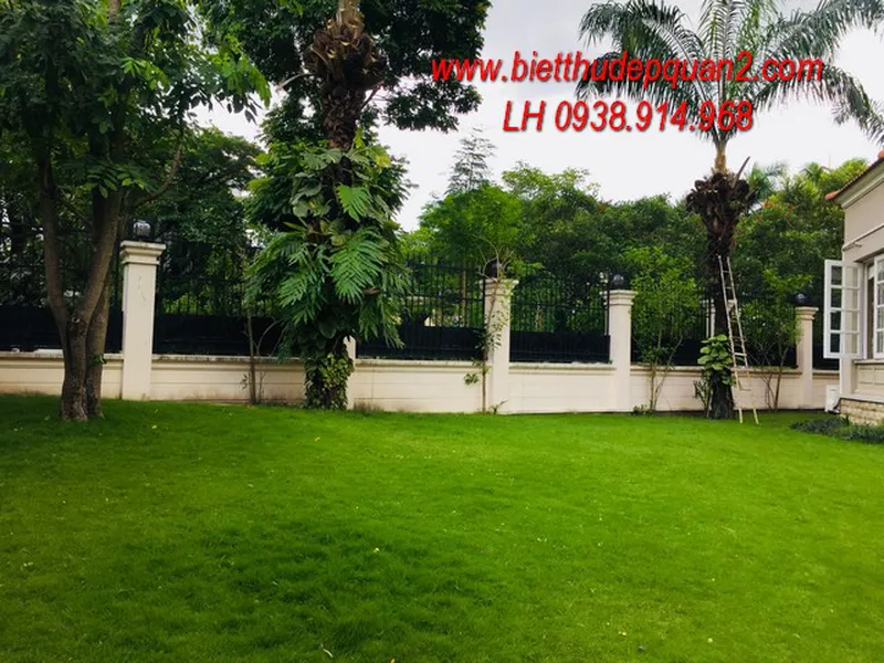 BÁN BIỆT THỰ THẢO ĐIỀN 3 MẶT TIỀN