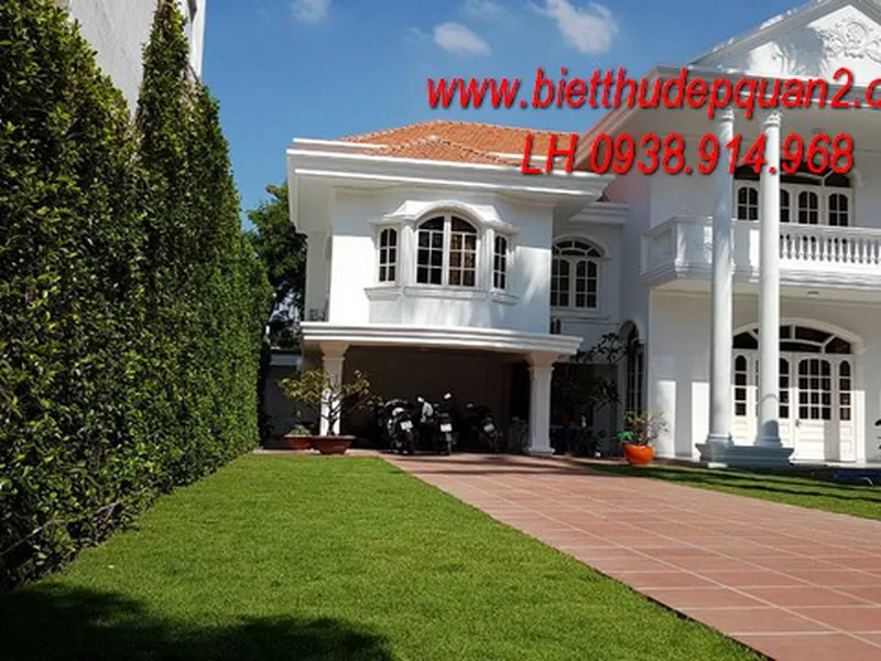 BÁN BIỆT THỰ THẢO ĐIỀN 808M2 GIÁ 97 TỶ