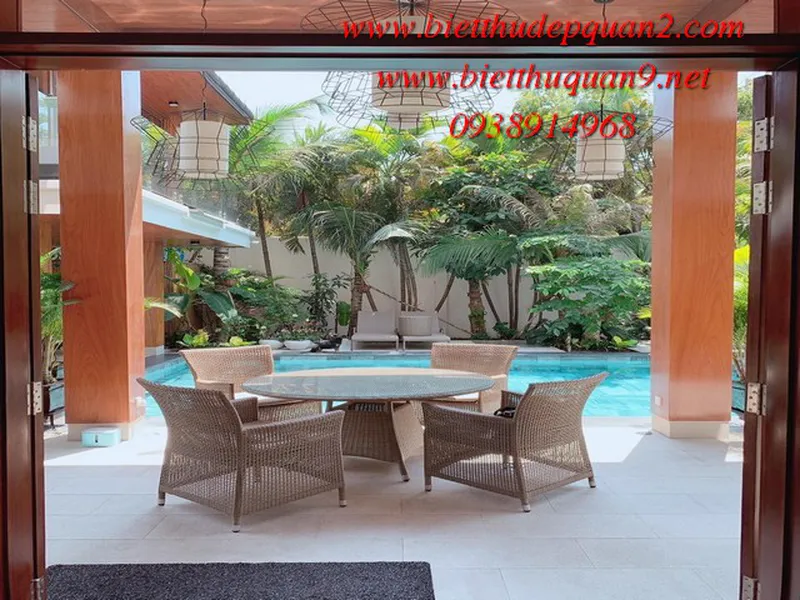 BÁN BIỆT THỰ THẢO ĐIỀN CĂN GÓC ĐẸP