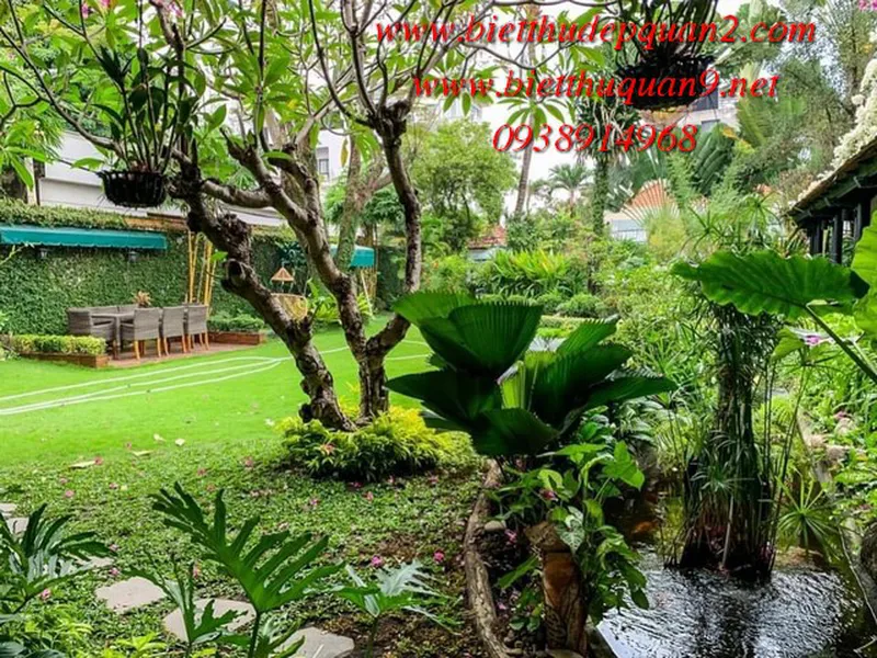 BÁN BIỆT THỰ THẢO ĐIỀN DIỆN TÍCH LỚN