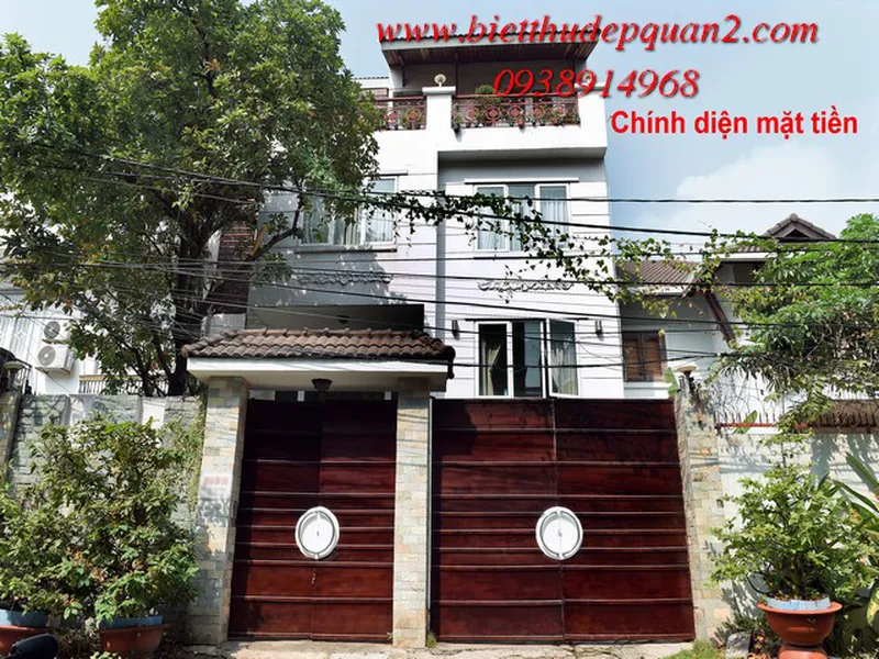 BÁN BIỆT THỰ THẢO ĐIỀN HƯỚNG ĐÔNG NAM