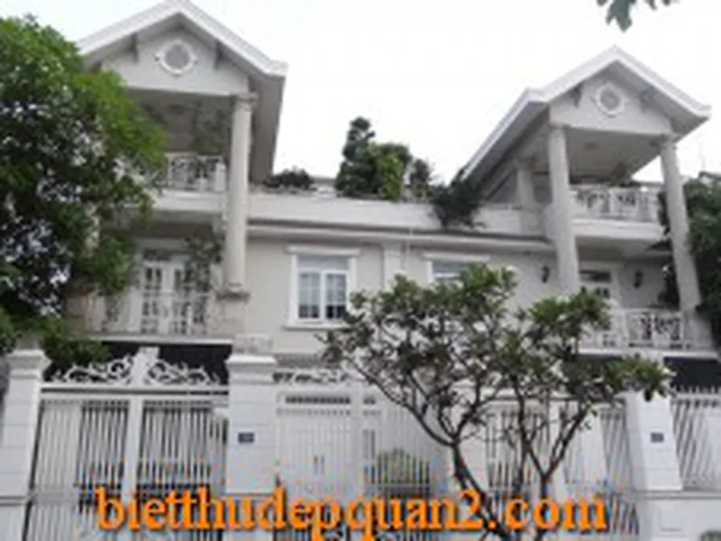 BÁN BIỆT THƯ THẢO ĐIỀN QUẬN 2 HÌNH CHỮ L 1000M2