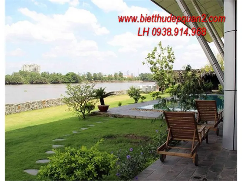 BÁN ĐẤT BỜ SÔNG KHU COMPOUND THẢO ĐIỀN