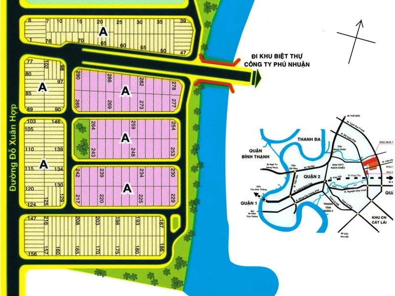 BÁN ĐẤT HOÀNG ANH MINH TUẤN, ĐỐI DIỆN THE GLOBAL CITY, GIÁ SIÊU RẺ