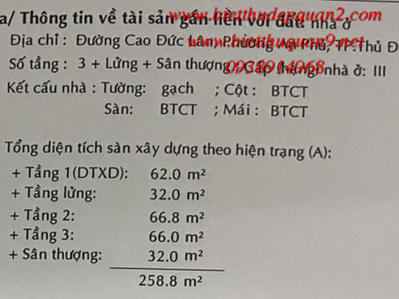 BÁN NHÀ MẶT TIỀN CAO ĐỨC LÂN AN PHÚ AN KHÁNH