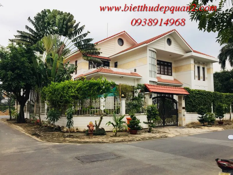 BÁN NHÀ THẢO ĐIỀN GÓC 2 MẶT TIỀN