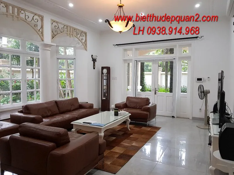 Biệt thự cho thuê compound Kim Sơn Thảo Điền