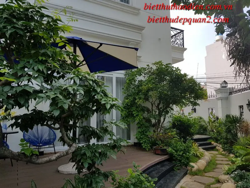 Biệt thự đẹp trong compoud phường Thảo Điền