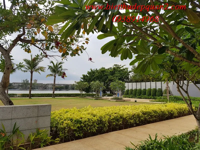 BIỆT THỰ MẶT SÔNG MẶT CÔNG VIÊN THẢO ĐIỀN