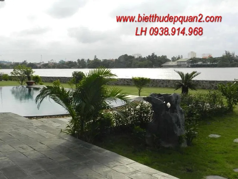 Biệt thự nghỉ dưỡng bờ sông phường Thảo Điền