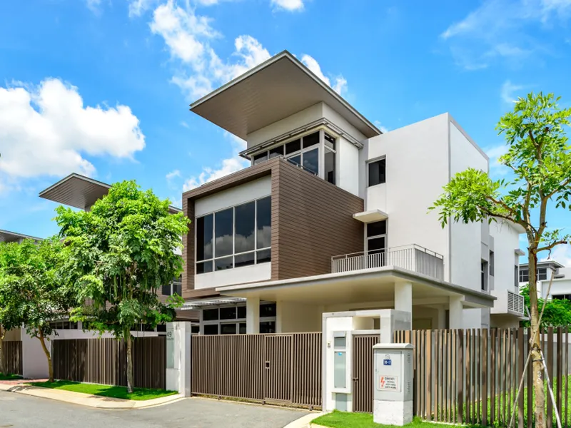 Biệt thự Rivera Cove nhà thô đường D1B hướng Tây bắc