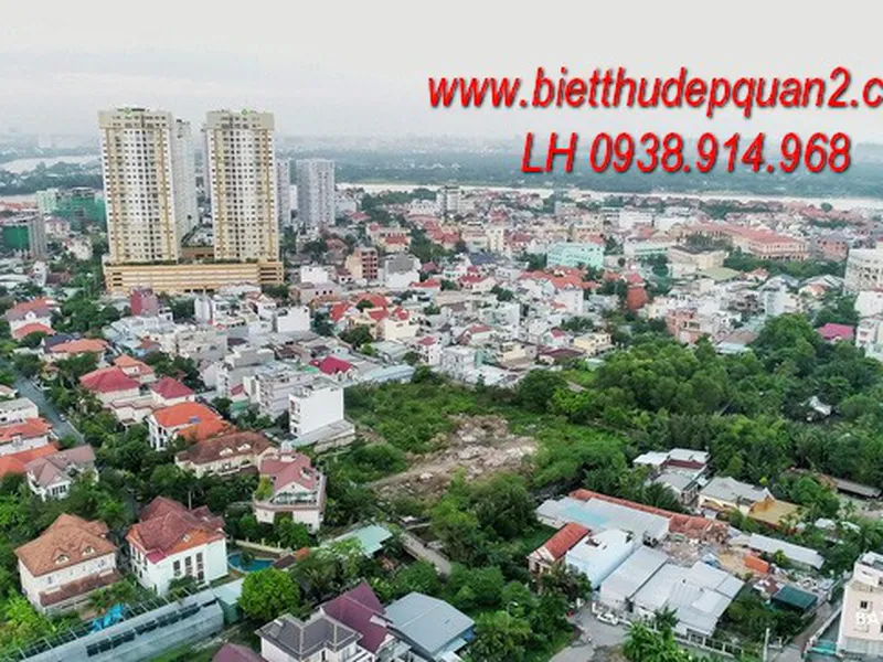 BIỆT THỰ THẢO ĐIỀN CĂN GÓC 2 MẶT TIỀN