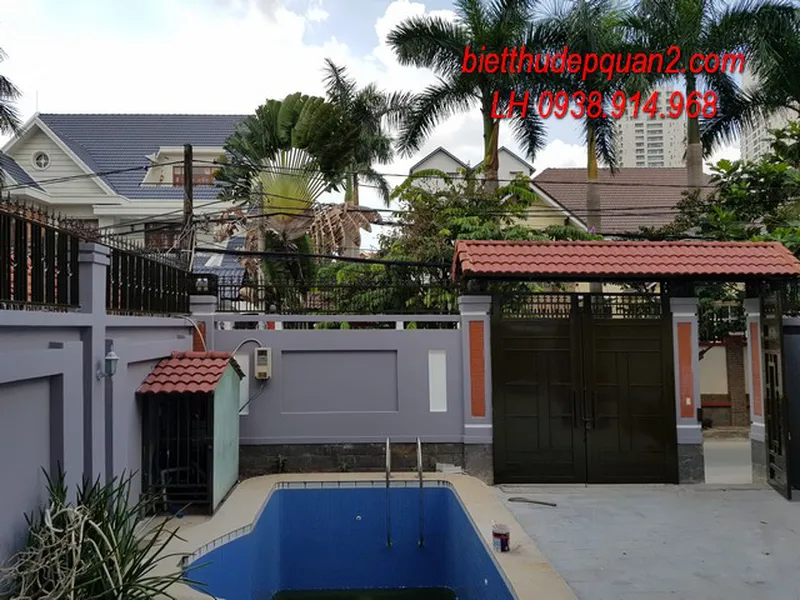 BIỆT THỰ THẢO ĐIỀN CHO THUÊ GIÁ 3000$