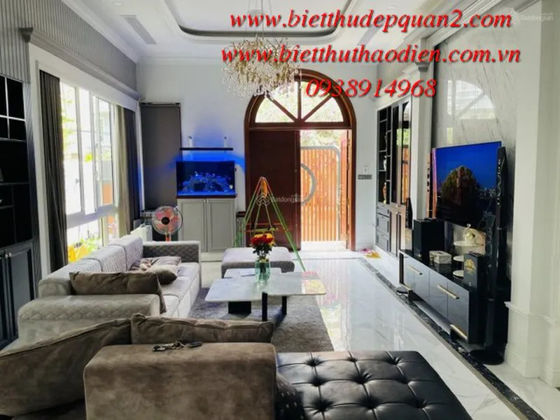 Biệt thự  Thảo Điền gần khu căn hộ Masteri Thảo Điền