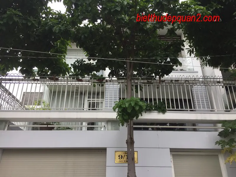 BIỆT THỰ THẢO ĐIỀN HƯỚNG ĐÔNG BẮC