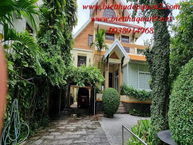 BIỆT THỰ THẢO ĐIỀN KHU AN NINH CÓ BẢO VỆ 24/24