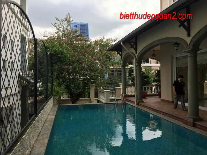 BIỆT THỰ THẢO ĐIỀN KHU KHÔNG NGẬP NƯỚC