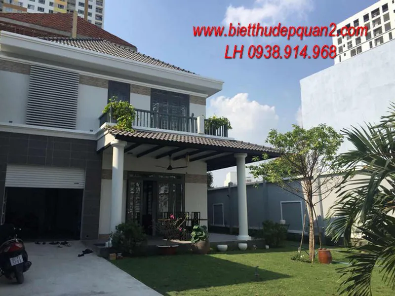 BIỆT THỰ THẢO ĐIỀN KIỂU HIỆN ĐẠI