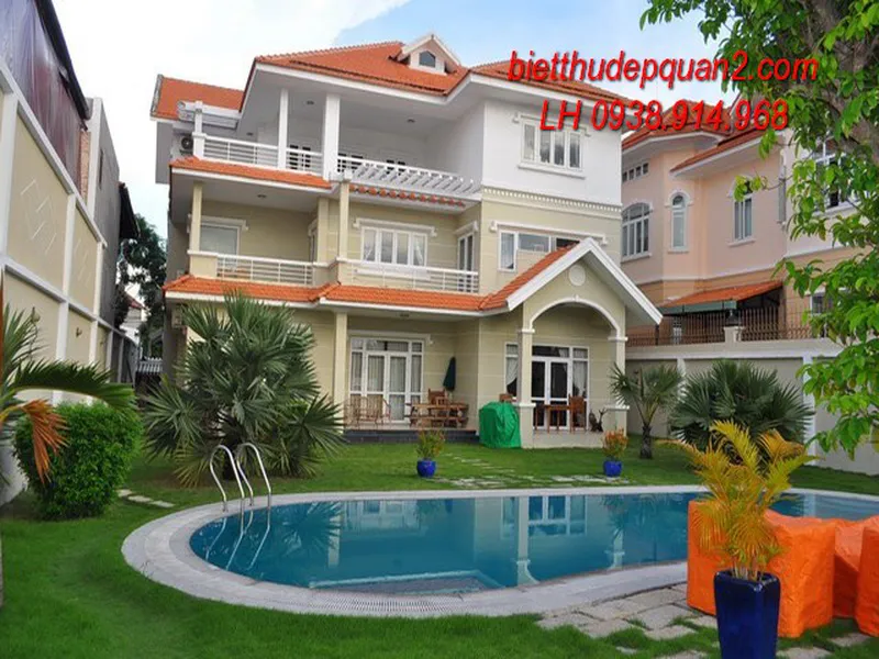 BIỆT THỰ THAỎ ĐIỀN MẶT SÔNG HƯỚNG ĐÔNG NAM