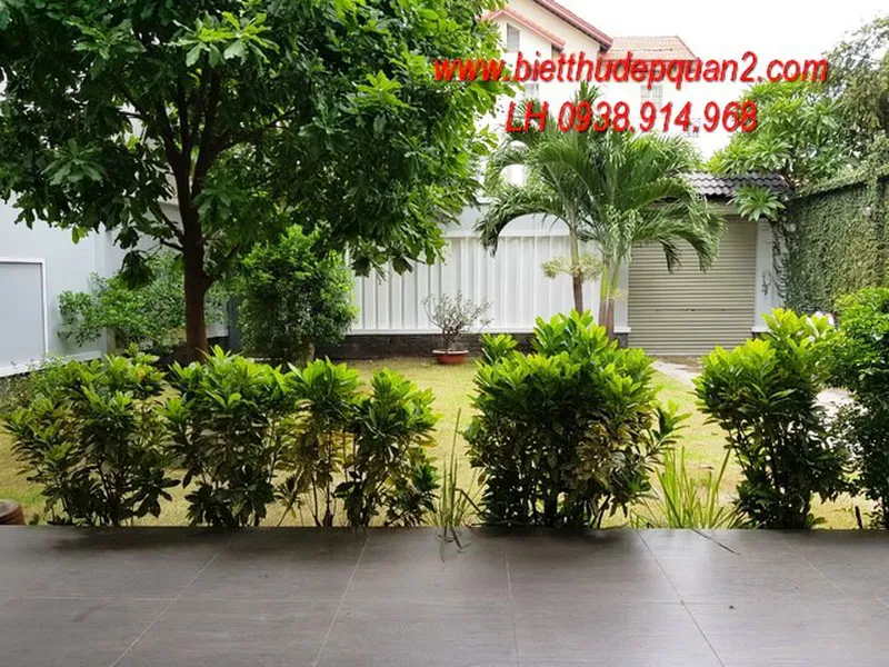 Biệt thự vườn, trệt, 1 làu 3PN Thảo Điền cho thuê