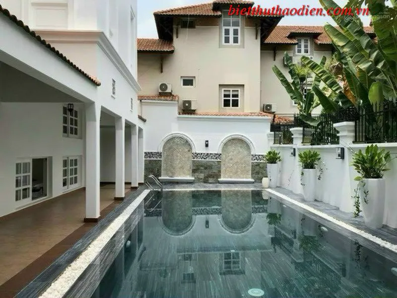 Biệt thự trong khu compound 146 Nguyễn Văn Hưởng