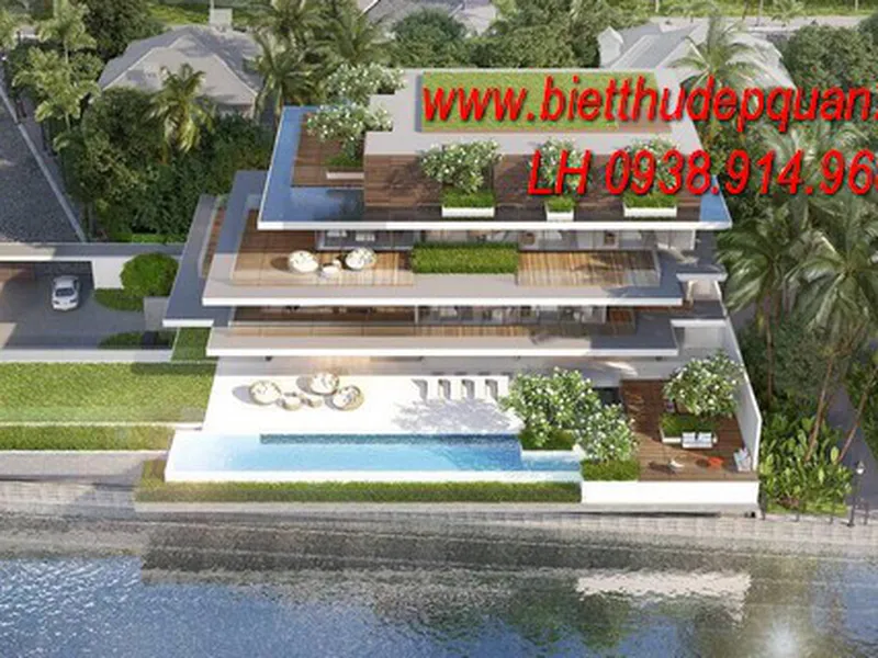 BIỆT THỰ VIEW SÔNG THẢO ĐIỀN