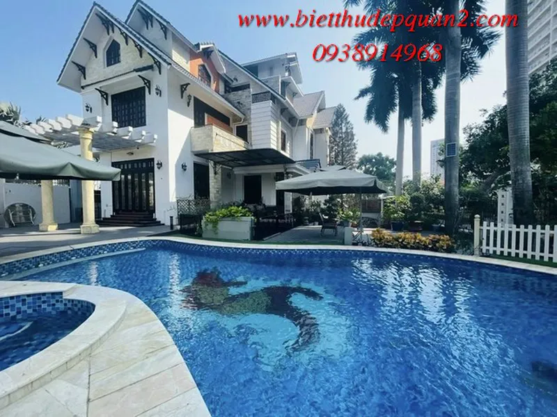 Cho Thuê Biệt Thự Đẳng Cấp Tại Phường Thảo Điền