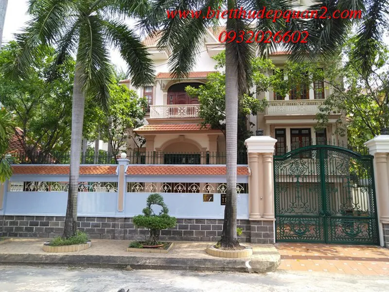 CHO THUÊ BIỆT THỰ ĐẸP THẢO ĐIỀN, NGUYỄN VĂN HƯỞNG