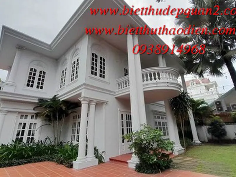Cho thuê biệt thự đường Lê Văn Miến Thảo Điền