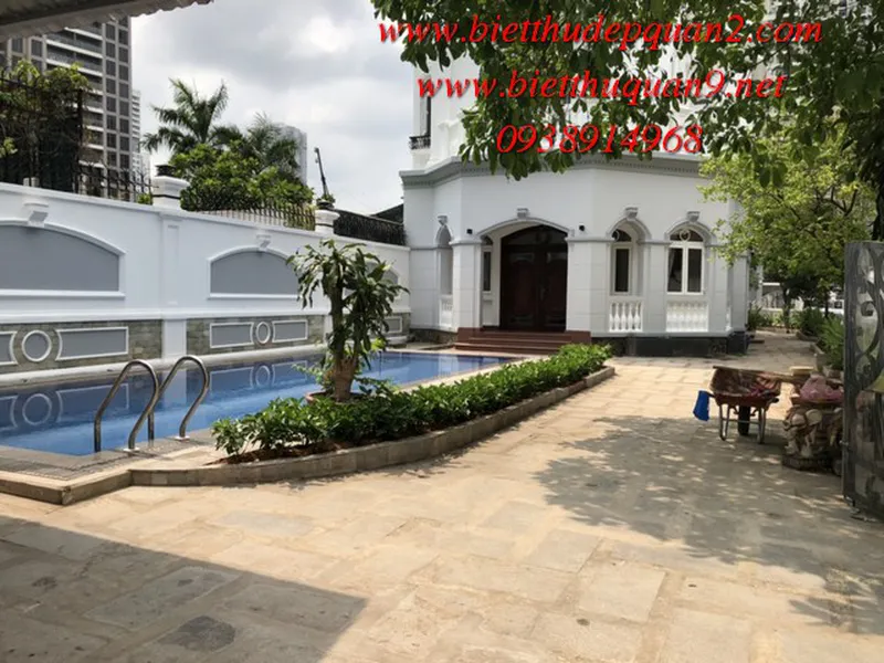 Cho thuê biệt thự đường Nguyễn Ư Dĩ phường Thảo Điền