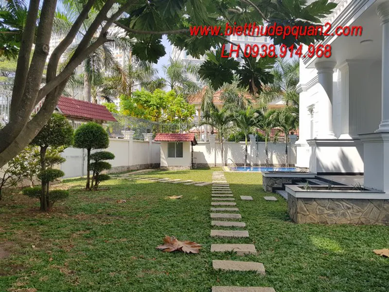 CHO THUÊ BIỆT THỰ KHU 204B NGUYỄN VĂN HƯỞNG, PHƯỜNG THẢO ĐIỀN