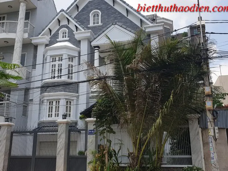 Cho thuê biệt thự khu an ninh yên tĩnh gần trường BIS