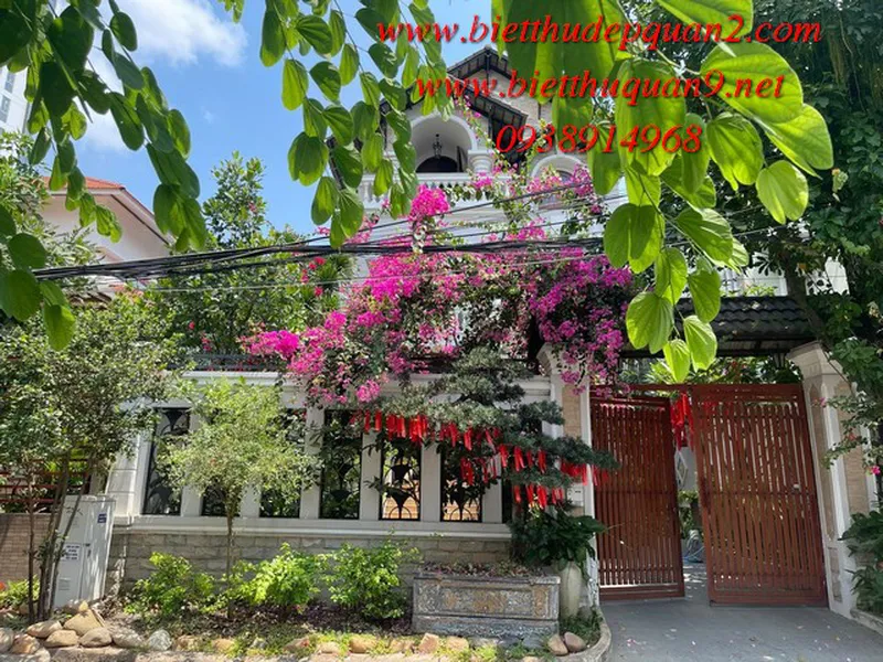 Cho thuê biệt thự khu compound 200 Nguyễn Văn Hưởng