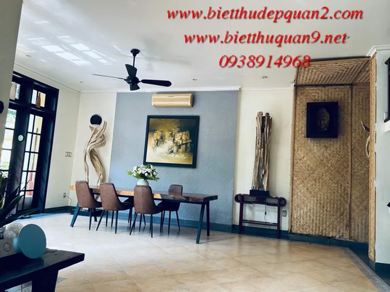 Cho thuê nhà khu 204B Nguyễn Văn Hưởng Thảo Điền